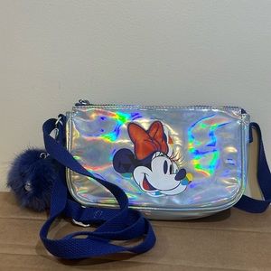 KIPLING X DISNEY Iridescent Disney Minnie Crossbody Bag Limited Edition